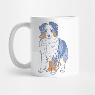 Blue Merle Aussie Mug